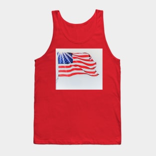 usa shine flag Tank Top